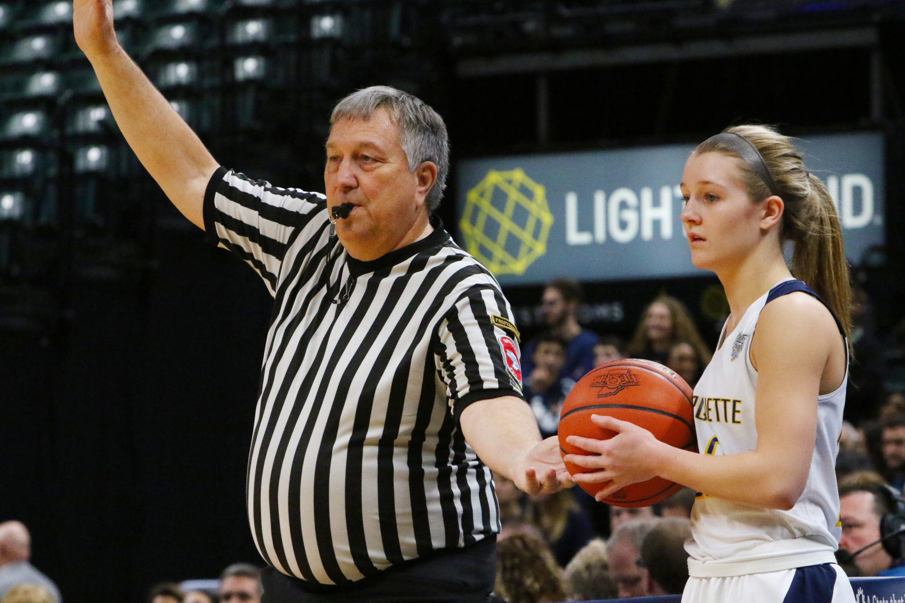 Gallery: Girls Basketball State Finals: Marquette Catholic vs. Vincennes Rivet